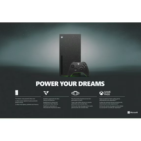 Xbox Series X 2TB Video Game Console - Galaxy Black Special Edition