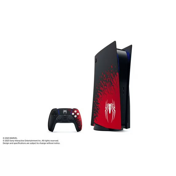 Sony PS5 Disc Edition – Marvel’s Spider-Man 2 Limited Edition 1TB Console | Next-Gen Gaming with Exclusive Design